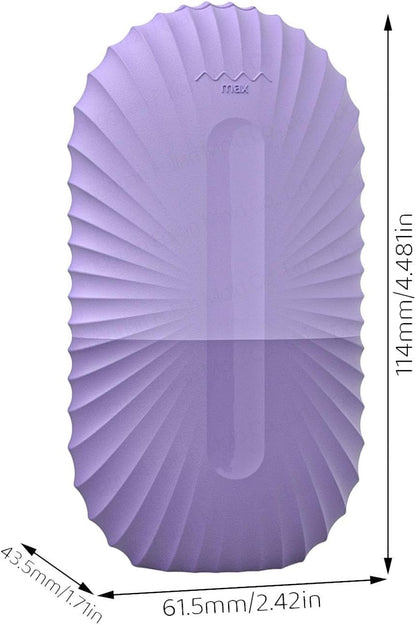 Silicone Ice Face Roller Reusable Ice Facial Mold Cooling Refreshing 6.2X4.4X11.4Cm Facials Roller Massage Skincare Facial Cooling Massage for Face Eye Neck Brighten Skin Reduce Puffiness